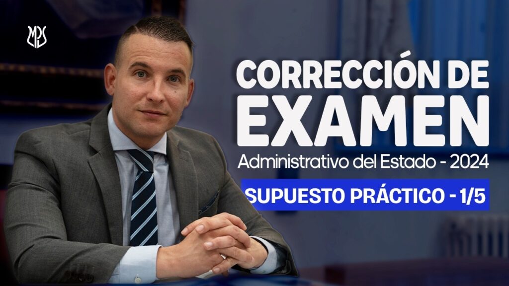 Corrección Examen Administrativo del Estado 2024